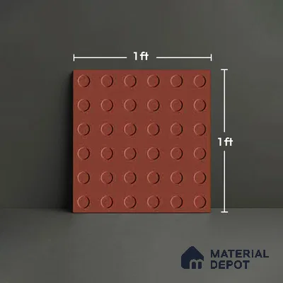 Patterned Look Floor Tile TL 09114 B | Matte Finish 12 x 12 inch Vitrified Tile - 8 mm | Suitable For Kitchen, Bathroom, Bedroom & Office | Please Expect a Slight Variation of Pattern