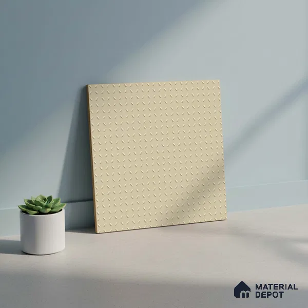 Patterned Look Floor Tile TL 09116 | Matte Finish 12 x 12 inch Vitrified Tile - 8 mm | Suitable For Kitchen, Bathroom, Bedroom & Office | Please Expect a Slight Variation of Pattern