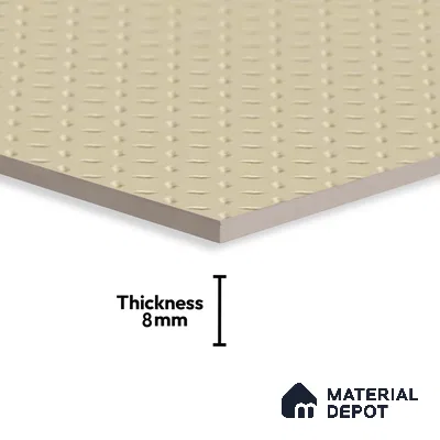 Patterned Look Floor Tile TL 09116 | Matte Finish 12 x 12 inch Vitrified Tile - 8 mm | Suitable For Kitchen, Bathroom, Bedroom & Office | Please Expect a Slight Variation of Pattern
