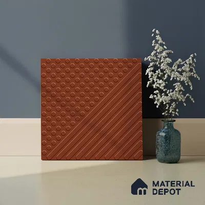 Patterned Look Floor Tile TL 09117 B | Matte Finish 12 x 12 inch Vitrified Tile - 8 mm | Suitable For Kitchen, Bathroom, Bedroom & Office | Please Expect a Slight Variation of Pattern