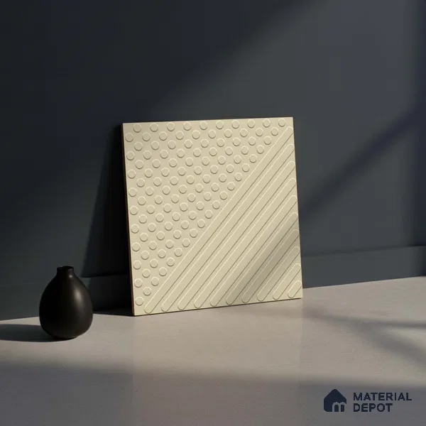 Patterned Look Floor Tile TL 09117 | Matte Finish 12 x 12 inch Vitrified Tile - 8 mm | Suitable For Kitchen, Bathroom, Bedroom & Office | Please Expect a Slight Variation of Pattern