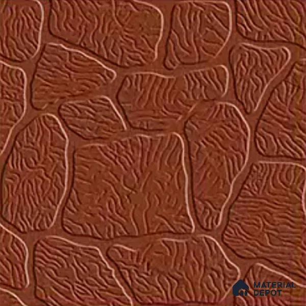 Patterned Look Floor Tile TL 09119 B | Matte Finish 12 x 12 inch Vitrified Tile - 8 mm | Suitable For Kitchen, Bathroom, Bedroom & Office | Please Expect a Slight Variation of Pattern