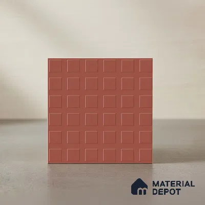 Patterned Look Floor Tile TL 09115 B | Matte Finish 12 x 12 inch Vitrified Tile - 8 mm | Suitable For Kitchen, Bathroom, Bedroom & Office | Please Expect a Slight Variation of Pattern