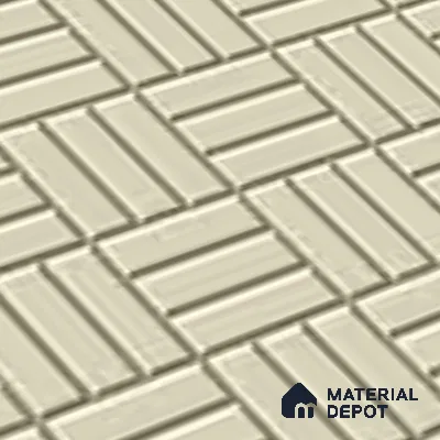 Patterned Look Floor Tile TL 09112 | Matte Finish 12 x 12 inch Vitrified Tile - 8 mm | Suitable For Kitchen, Bathroom, Bedroom & Office | Please Expect a Slight Variation of Pattern