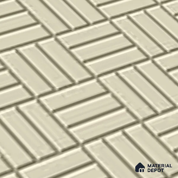 Patterned Look Floor Tile TL 09112 | Matte Finish 12 x 12 inch Vitrified Tile - 8 mm | Suitable For Kitchen, Bathroom, Bedroom & Office | Please Expect a Slight Variation of Pattern