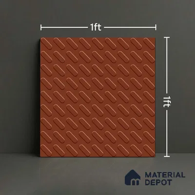 Punch Look Floor Tile TL 09113 B | Matte Finish 12 x 12 inch Vitrified Tile - 8 mm | Suitable For Kitchen, Bathroom, Bedroom & Office | Please Expect a Slight Variation of Pattern