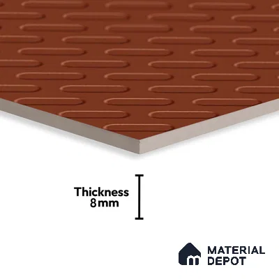 Punch Look Floor Tile TL 09113 B | Matte Finish 12 x 12 inch Vitrified Tile - 8 mm | Suitable For Kitchen, Bathroom, Bedroom & Office | Please Expect a Slight Variation of Pattern