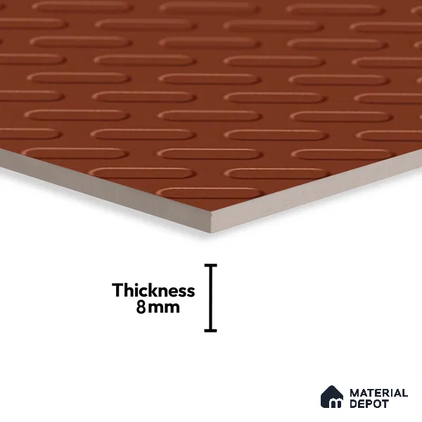 Punch Look Floor Tile TL 09113 B | Matte Finish 12 x 12 inch Vitrified Tile - 8 mm | Suitable For Kitchen, Bathroom, Bedroom & Office | Please Expect a Slight Variation of Pattern