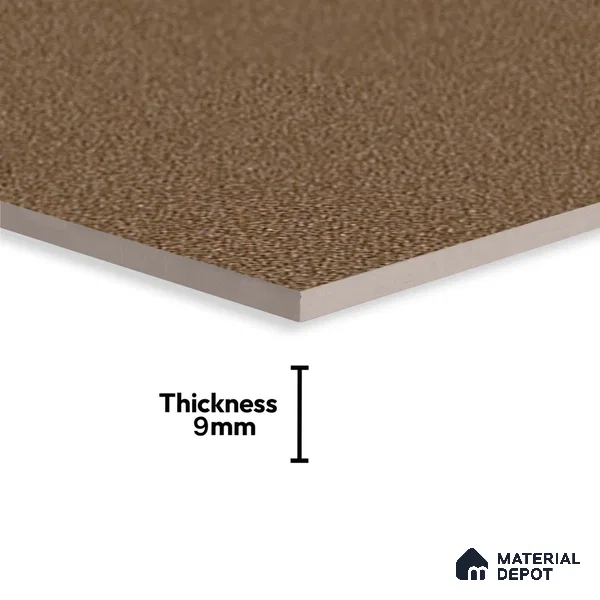 Stone Floor Tile TL 09408 B Stonex Coffe 2 ft x 2 ft Matte Finish Porcelain Tile - 9 mm | Suitable For Bathroom, Terrace & Balcony