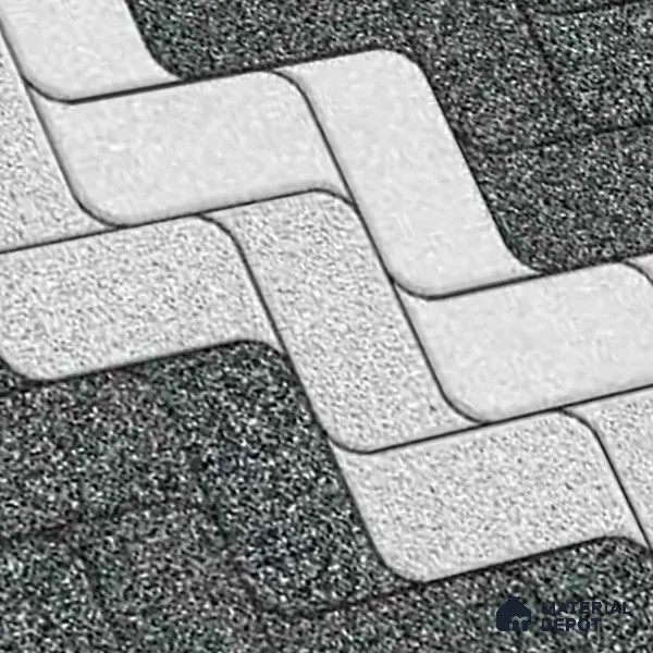 Patterned Look Floor Tile TL 09378 C | Matte Finish 16 x 16 inch Vitrified Tile - 12 mm | Suitable For Kitchen, Bathroom, Bedroom & Office | Pattern Alignment May Vary | 2-3 mm Spacer is Mandatory