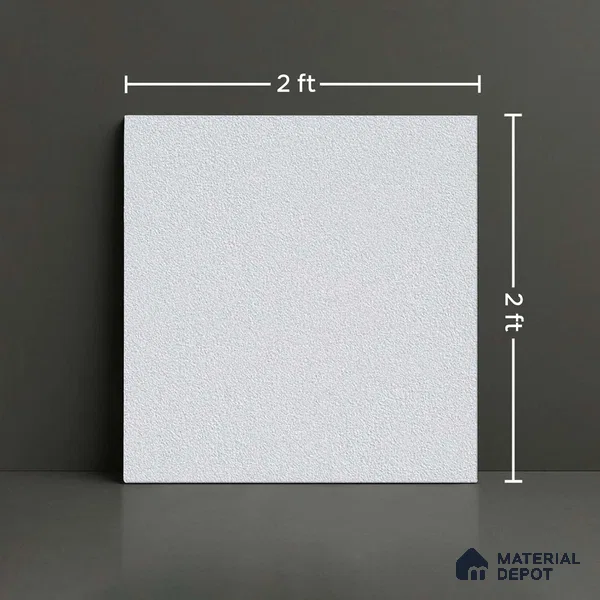 Stone Floor Tile TL 09406 B 2 ft x 2 ft Matte Finish Anti Skid Vitrified Tile - 12 mm | Suitable for Balcony, Terrace & Coutyard