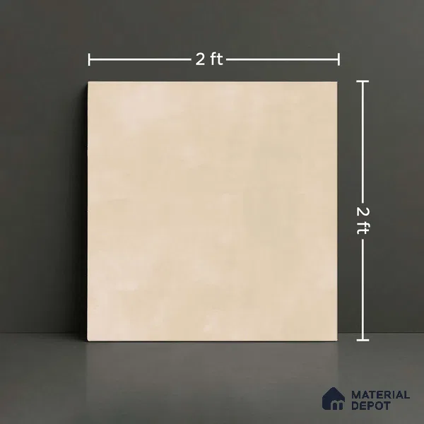 Stone Look Floor Tile TL 09403 B | Matte Finish 2 ft x 2 ft Vitrified Tile - 12 mm | Suitable For Kitchen, Bathroom, Bedroom & Office