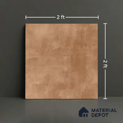Stone Look Floor Tile TL 09403 | Matte Finish 2 ft x 2 ft Vitrified Tile - 12 mm | Suitable For Kitchen, Bathroom, Bedroom & Office