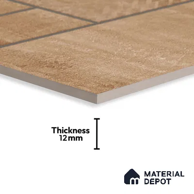 Moroccan Look Floor Tile TL 09397 | Matte Finish 2 ft x 2 ft Vitrified Tile - 12 mm | Suitable For Courtyard, Balcony, Corridor | Please Expect a Slight Variation of Pattern
