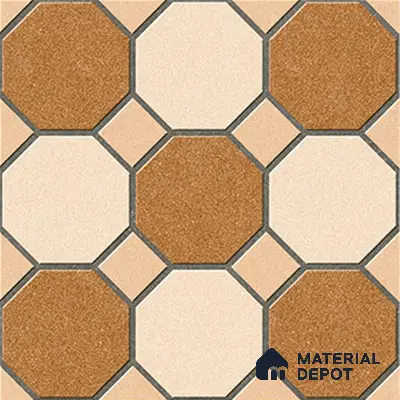Stone Look Floor Tile TL 09366 B | Matte Finish 16 x 16 inch Vitrified Tile - 12 mm | Suitable For Kitchen, Bathroom, Bedroom & Office | Pattern Alignment May Vary | 2-3 mm Spacer is Mandatory