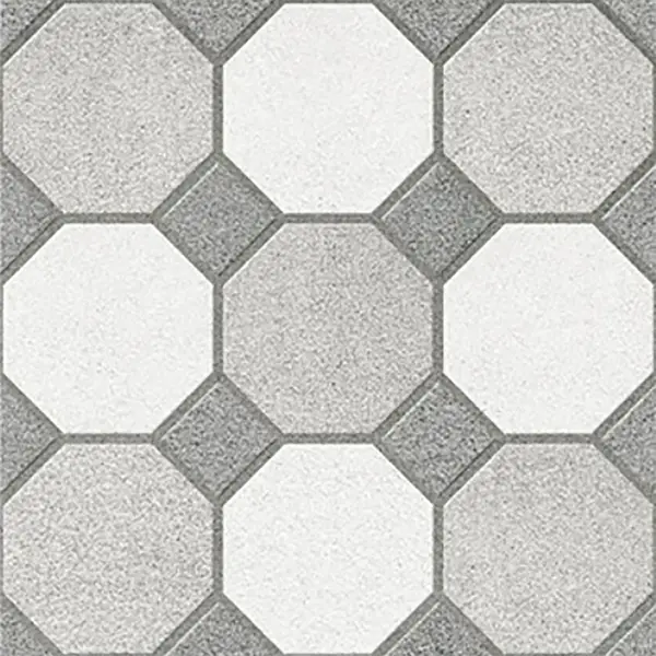 Stone Look Floor Tile TL 09366 | Matte Finish 16 x 16 inch Vitrified Tile - 12 mm | Suitable For Kitchen, Bathroom, Bedroom & Office | Pattern Alignment May Vary | 2-3 mm Spacer is Mandatory