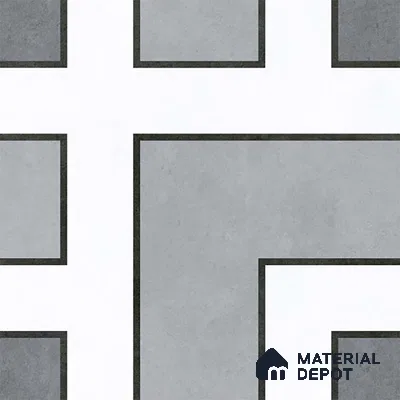 Moroccan Look Floor Tile TL 09399 | Matte Finish 2 ft x 2 ft Vitrified Tile - 12 mm | Suitable For Balcony, Bathroom, Dining Area | Please Expect a Slight Variation of Pattern