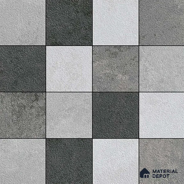 Stone Look Floor Tile TL 09405 | Matte Finish 2 ft x 2 ft Vitrified Tile - 12 mm | Suitable For Kitchen, Bathroom, Bedroom & Office