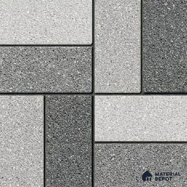 Stone Look Floor Tile TL 09381 | Matte Finish 16 x 16 inch Vitrified Tile - 12 mm | Suitable For Kitchen, Bathroom, Bedroom & Office | Pattern Alignment May Vary | 2-3 mm Spacer is Mandatory