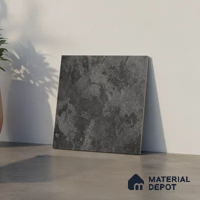 Stone Look Floor Tile TL 09385 B | Matte Finish 16 x 16 inch Vitrified Tile - 12 mm | Suitable For Kitchen, Bathroom, Bedroom & Office | Pattern Alignment May Vary | 2-3 mm Spacer is Mandatory