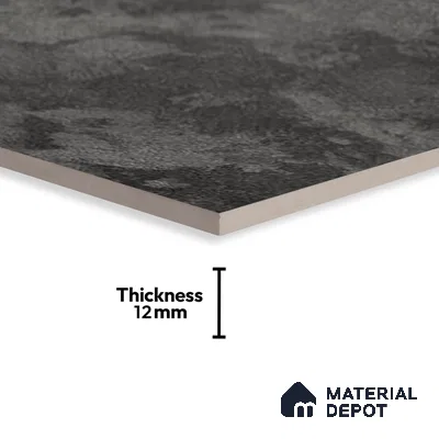 Stone Look Floor Tile TL 09385 B | Matte Finish 16 x 16 inch Vitrified Tile - 12 mm | Suitable For Kitchen, Bathroom, Bedroom & Office | Pattern Alignment May Vary | 2-3 mm Spacer is Mandatory