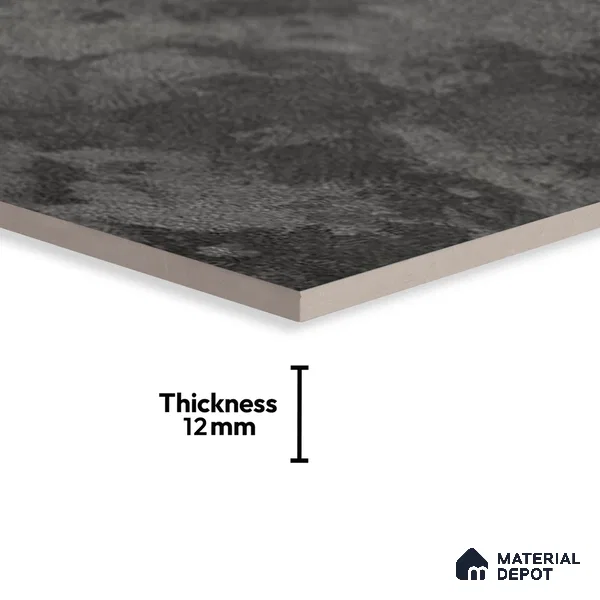 Stone Look Floor Tile TL 09385 B | Matte Finish 16 x 16 inch Vitrified Tile - 12 mm | Suitable For Kitchen, Bathroom, Bedroom & Office | Pattern Alignment May Vary | 2-3 mm Spacer is Mandatory