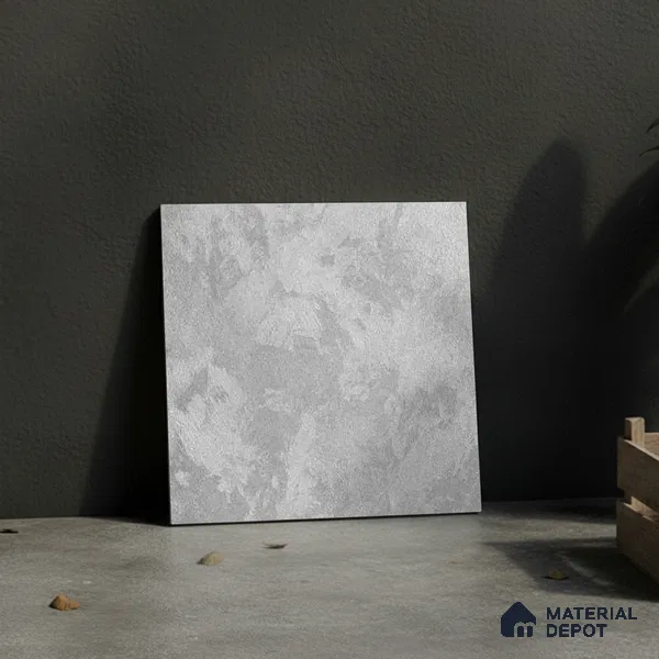 Stone Look Floor Tile TL 09385 C | Matte Finish 16 x 16 inch Vitrified Tile - 12 mm | Suitable For Kitchen, Bathroom, Bedroom & Office | Pattern Alignment May Vary | 2-3 mm Spacer is Mandatory