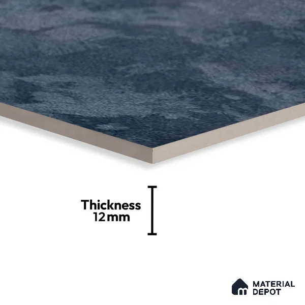 Stone Look Floor Tile TL 09385 | Matte Finish 16 x 16 inch Vitrified Tile - 12 mm | Suitable For Kitchen, Bathroom, Bedroom & Office | Pattern Alignment May Vary | 2-3 mm Spacer is Mandatory
