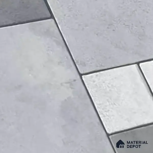 Stone Look Floor Tile TL 09372 | Matte Finish 16 x 16 inch Vitrified Tile - 12 mm | Suitable For Kitchen, Bathroom, Bedroom & Office | Pattern Alignment May Vary | 2-3 mm Spacer is Mandatory