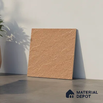 Stone Look Floor Tile TL 09367 C | Matte Finish 16 x 16 inch Vitrified Tile - 12 mm | Suitable For Kitchen, Bathroom, Bedroom & Office | Pattern Alignment May Vary | 2-3 mm Spacer is Mandatory