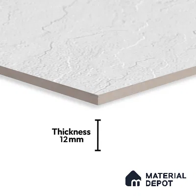 Stone Look Floor Tile TL 09367 F | Matte Finish 16 x 16 inch Vitrified Tile - 12 mm | Suitable For Kitchen, Bathroom, Bedroom & Office | Pattern Alignment May Vary | 2-3 mm Spacer is Mandatory