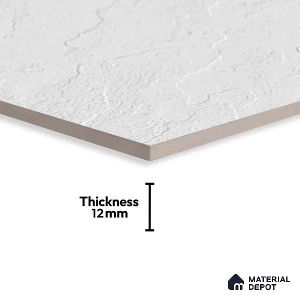 Stone Look Floor Tile TL 09367 F | Matte Finish 16 x 16 inch Vitrified Tile - 12 mm | Suitable For Kitchen, Bathroom, Bedroom & Office | Pattern Alignment May Vary | 2-3 mm Spacer is Mandatory