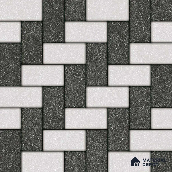 Stone Look Floor Tile TL 09402 | Matte Finish 2 ft x 2 ft Vitrified Tile - 12 mm | Suitable For Kitchen, Bathroom & Dining Area | Please Expect a Slight Variation of Pattern