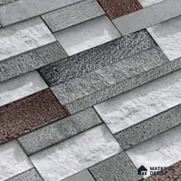Stacked Stone Look Wall Tile TL 09505 | Matte Finish 18 x 12 inch Ceramic Tile - 7 mm | Suitable For Kitchen, Bathroom, Bedroom & Office