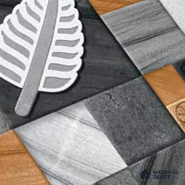 Stacked Stone Look Wall Tile TL 09500 | Matte Finish 18 x 12 inch Ceramic Tile - 7 mm | Suitable For Kitchen, Bathroom, Bedroom & Office