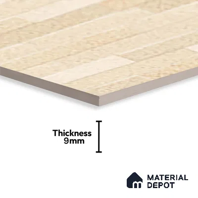 TL 10318 B  Look Floor & Wall Tile Vetican 15 2 ft x 1 ft Matte Finish Ceramic Tile - 9 mm