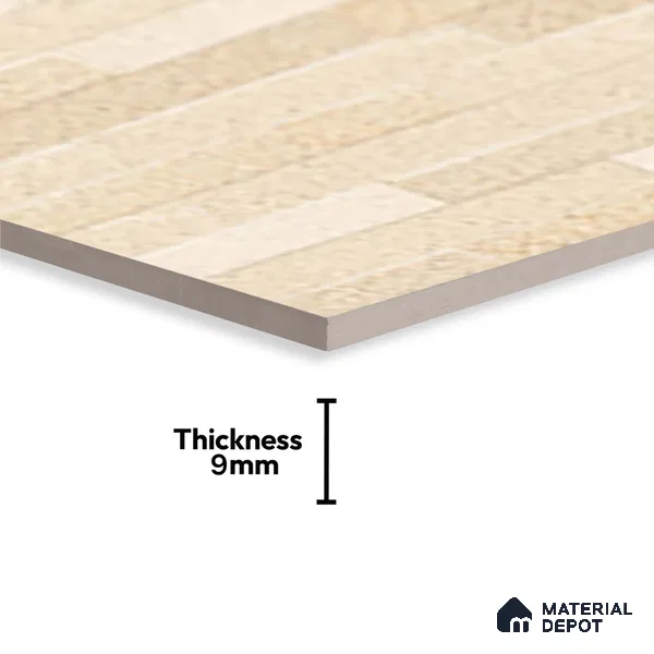 TL 10318 B Look Floor & Wall Tile Vetican 15 2 ft x 1 ft Matte Finish Ceramic Tile - 9 mm
