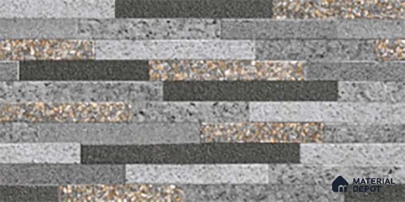 TL 10318  Look Floor & Wall Tile Vitican 14 2 ft x 1 ft Matte Finish Ceramic Tile - 9 mm