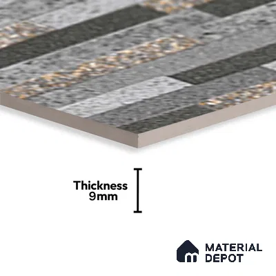TL 10318  Look Floor & Wall Tile Vitican 14 2 ft x 1 ft Matte Finish Ceramic Tile - 9 mm
