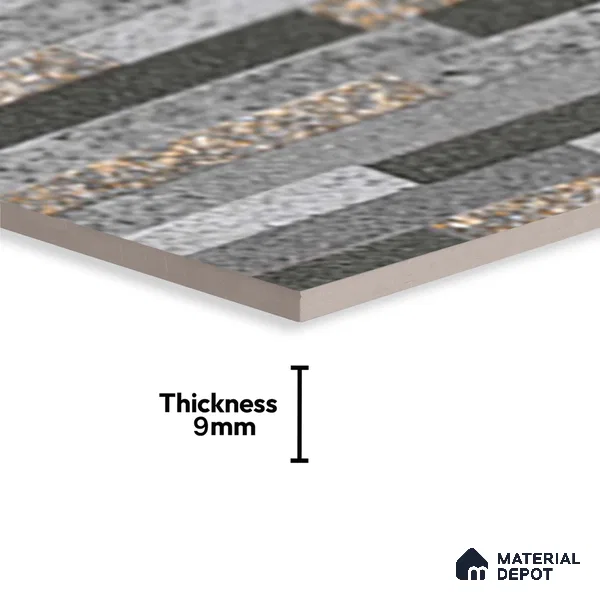 TL 10318 Look Floor & Wall Tile Vitican 14 2 ft x 1 ft Matte Finish Ceramic Tile - 9 mm