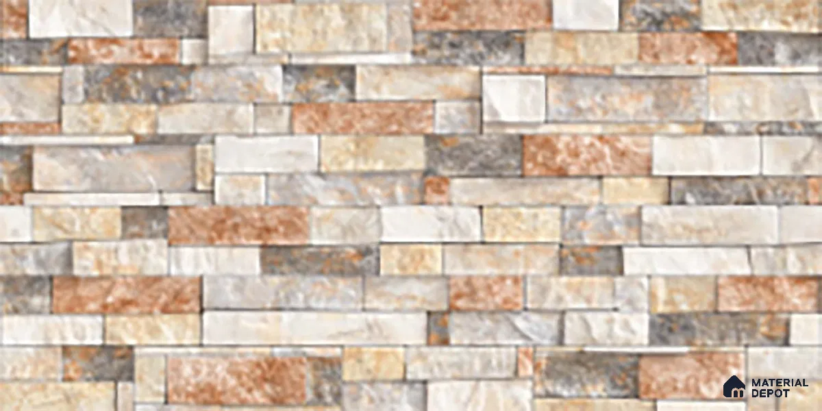 TL 10319 Look Floor & Wall Tile Colorado Marfil 2 ft x 1 ft Matte Finish Ceramic Tile - 9 mm