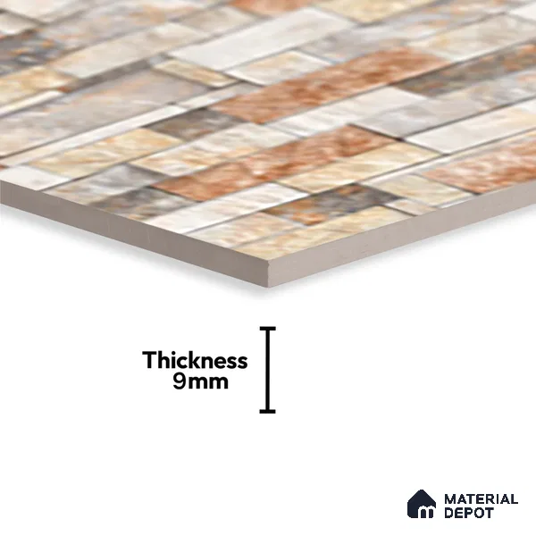 TL 10319 Look Floor & Wall Tile Colorado Marfil 2 ft x 1 ft Matte Finish Ceramic Tile - 9 mm