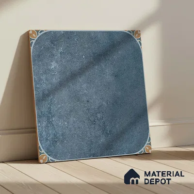 Stone Look Floor Tile TL 09422 B | Matte Finish 20 x 20 inch Vitrified Tile - 12 mm | Suitable For Kitchen, Bathroom, Bedroom & Office | Pattern Alignment May Vary | 2-3 mm Spacer is Mandatory
