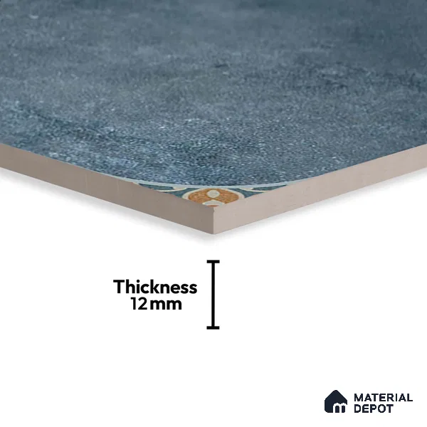Stone Look Floor Tile TL 09422 B | Matte Finish 20 x 20 inch Vitrified Tile - 12 mm | Suitable For Kitchen, Bathroom, Bedroom & Office | Pattern Alignment May Vary | 2-3 mm Spacer is Mandatory