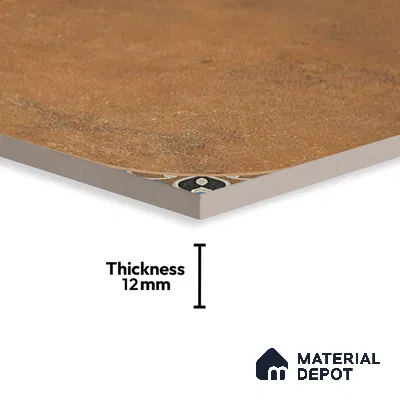 Stone Look Floor Tile TL 09422 D | Matte Finish 20 x 20 inch Vitrified Tile - 12 mm | Suitable For Kitchen, Bathroom, Bedroom & Office | Pattern Alignment May Vary | 2-3 mm Spacer is Mandatory