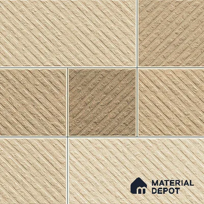 Stone Look Floor Tile TL 09426 B | Matte Finish 20 x 20 inch Vitrified Tile - 12 mm | Suitable For Kitchen, Bathroom, Bedroom & Office | Pattern Alignment May Vary | 2-3 mm Spacer is Mandatory (Sample)