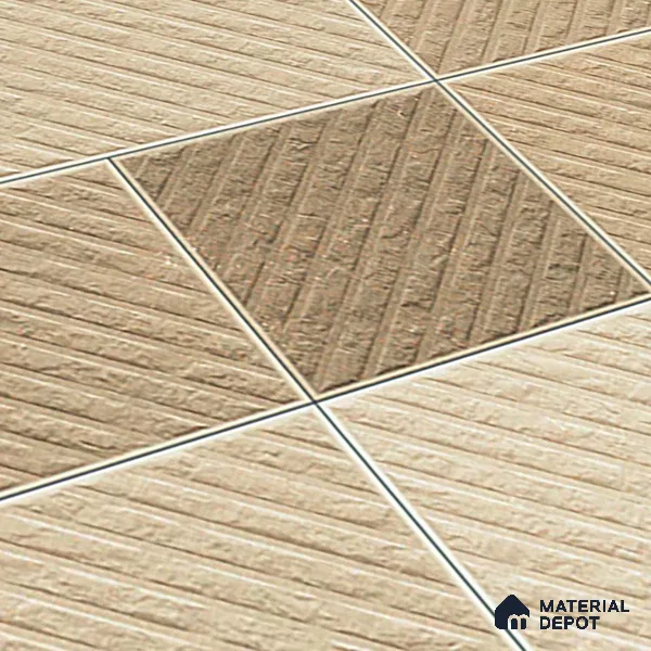 Stone Look Floor Tile TL 09426 B | Matte Finish 20 x 20 inch Vitrified Tile - 12 mm | Suitable For Kitchen, Bathroom, Bedroom & Office | Pattern Alignment May Vary | 2-3 mm Spacer is Mandatory (Sample)