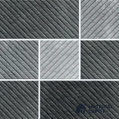 Stone Look Floor Tile TL 09426 | Matte Finish 20 x 20 inch Vitrified Tile - 12 mm | Suitable For Kitchen, Bathroom, Bedroom & Office | Pattern Alignment May Vary | 2-3 mm Spacer is Mandatory