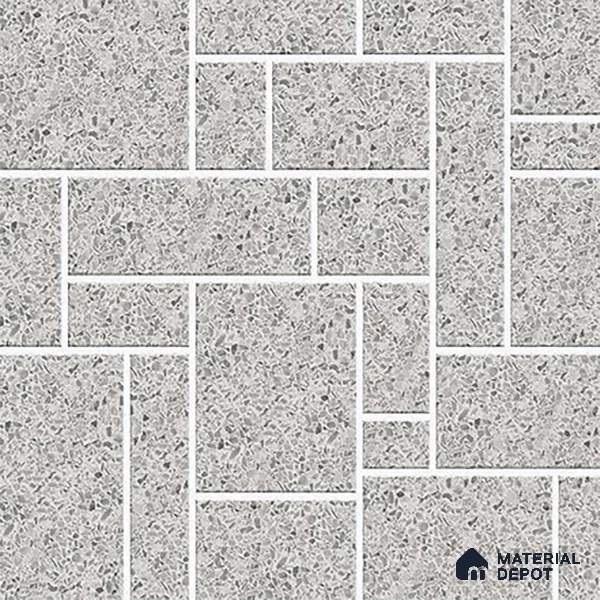 Stone Look Floor Tile TL 09420 | Matte Finish 20 x 20 inch Vitrified Tile - 12 mm | Suitable For Kitchen, Bathroom, Bedroom & Office | Pattern Alignment May Vary | 2-3 mm Spacer is Mandatory