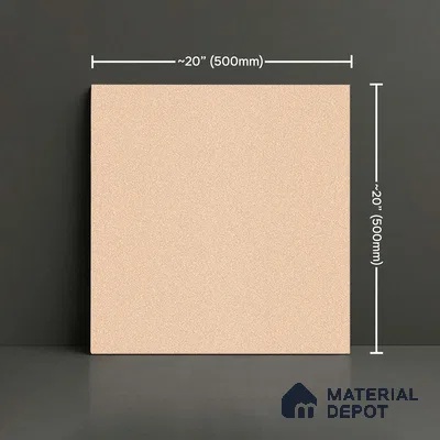 Stone Look Floor Tile TL 09423 C | Matte Finish 20 x 20 inch Vitrified Tile - 12 mm | Suitable For Kitchen, Bathroom, Bedroom & Office | Pattern Alignment May Vary | 2-3 mm Spacer is Mandatory